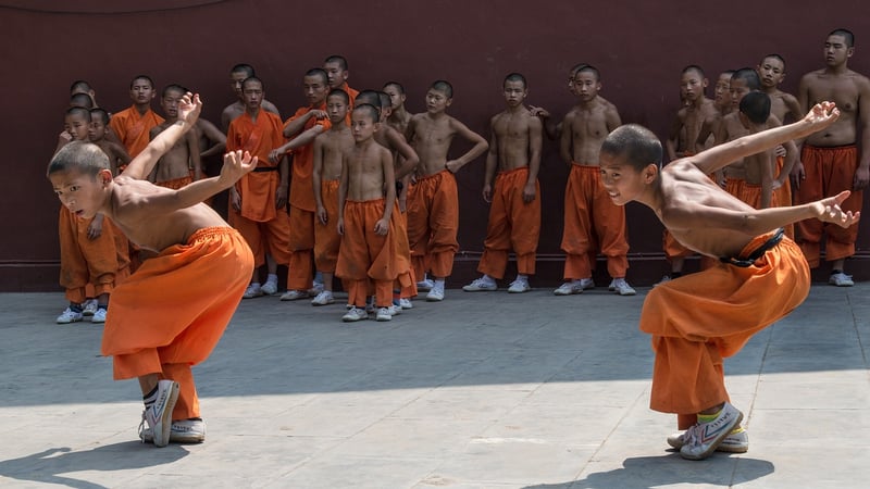 Kung Fu training